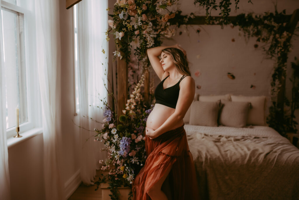 Maternity session in Whitby
